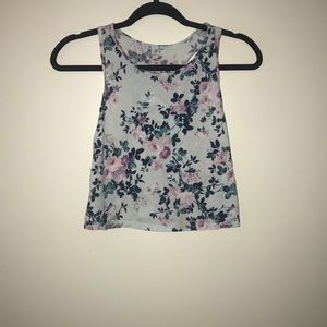 Floral tank top